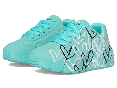 SKECHERS KIDS Uno Lite - Metallic Love 314067L (Little Kid/Big Kid) Girl