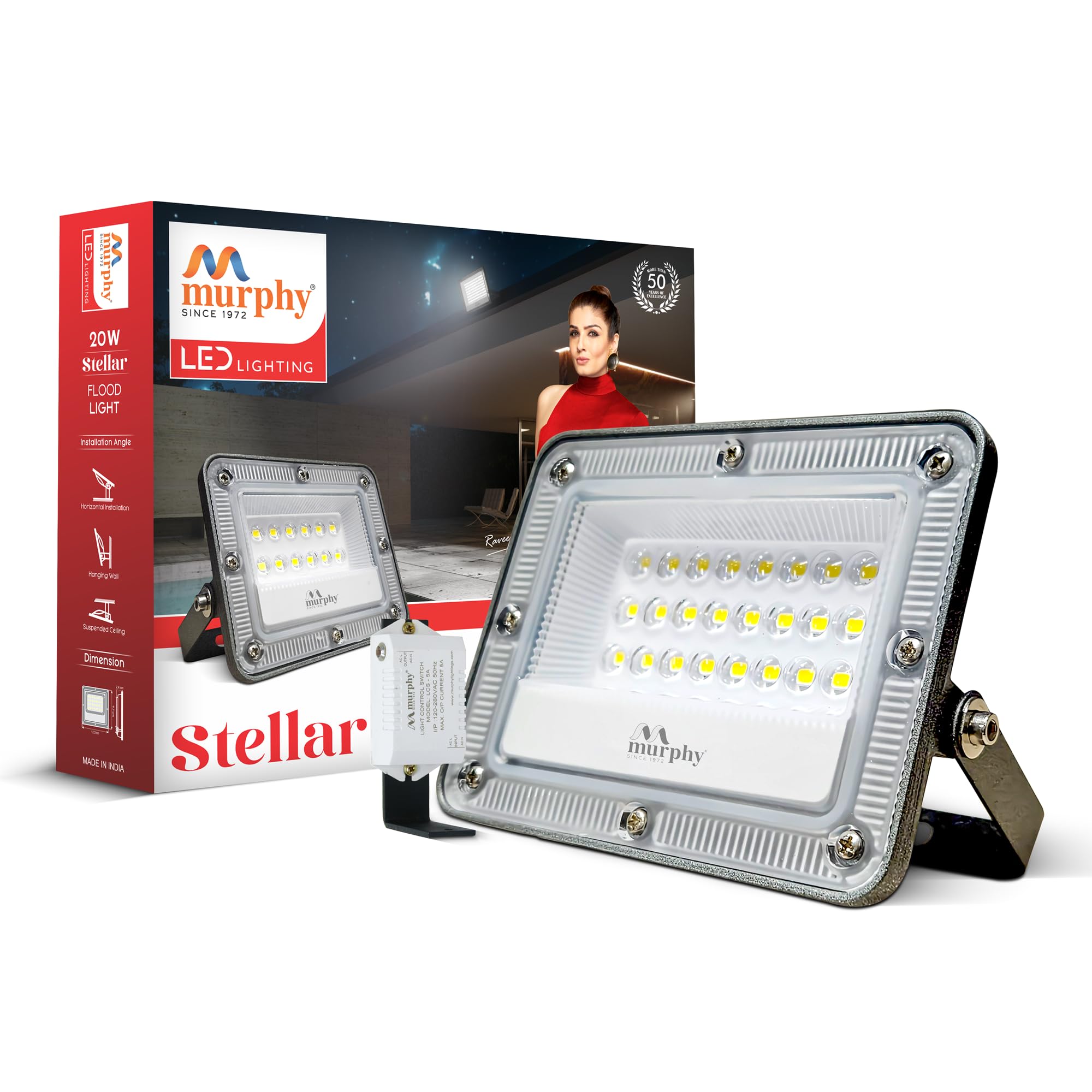 Murphy Stellar LED Flood Light - Day-Night Sensor -8