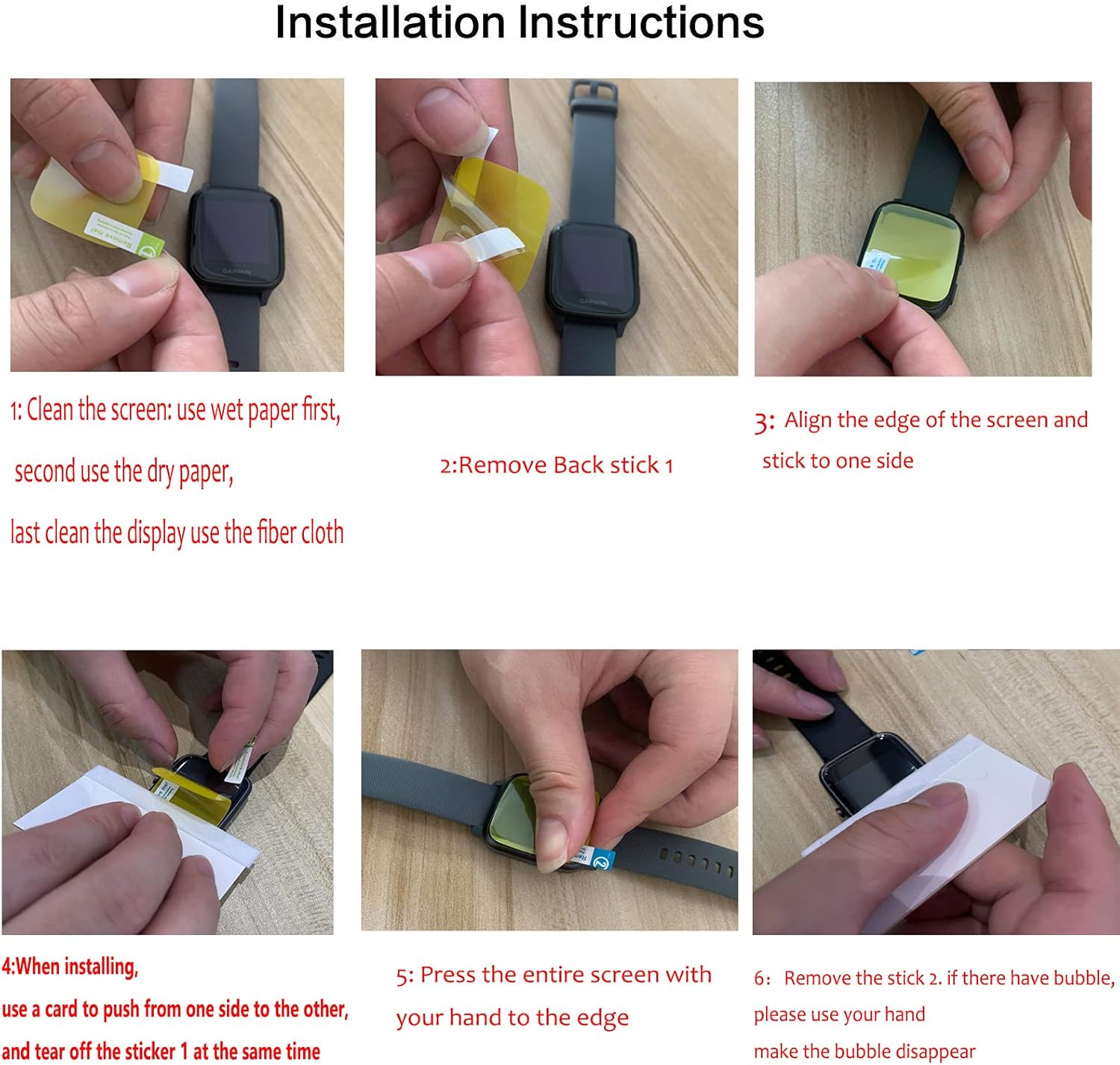 Compatible for TIMMKOO Q3E MP3 Player Screen Protector, Blueshaweu [6