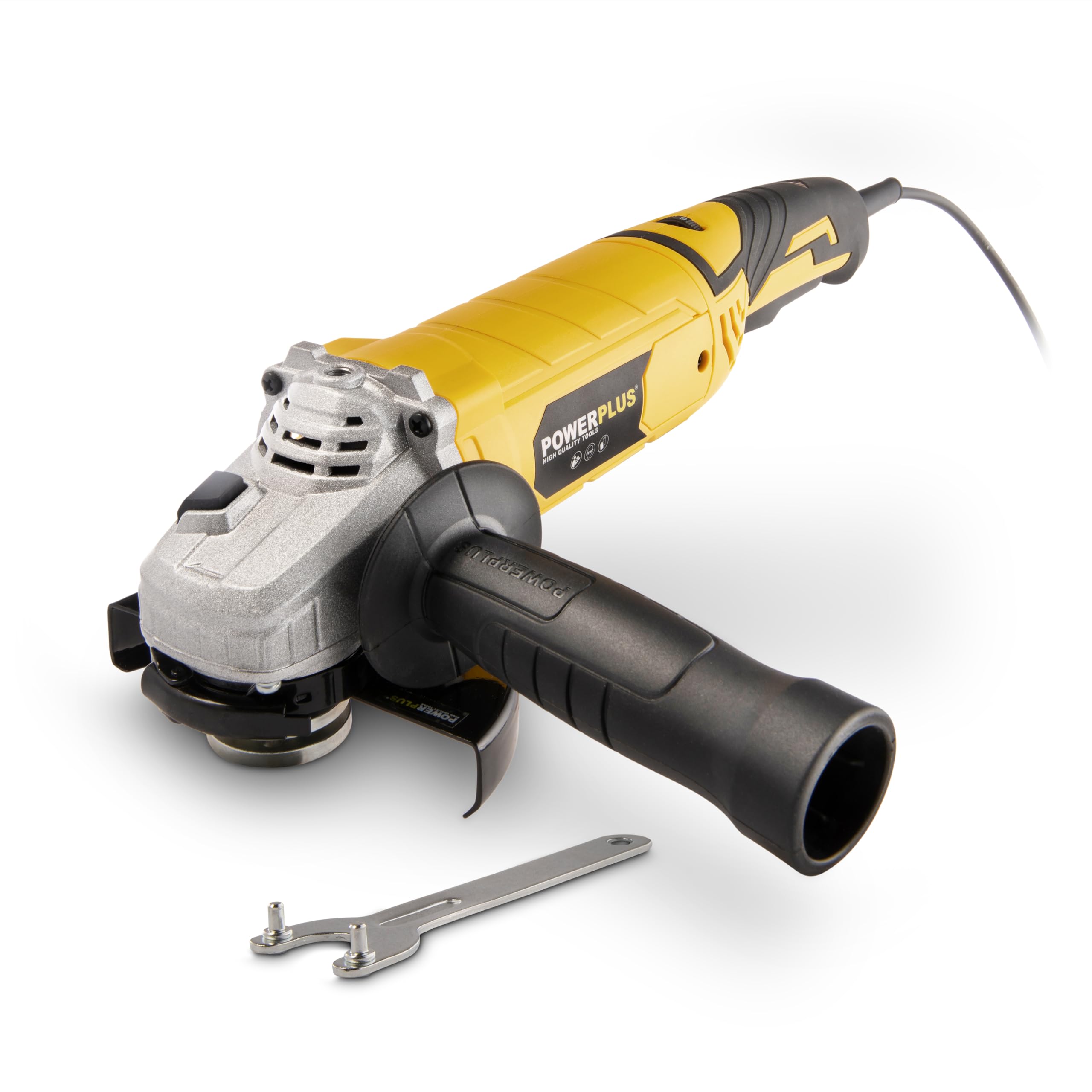 POWER plus POWX0614 - Amoladora anguilar de 125mm 1200w, Multicolor