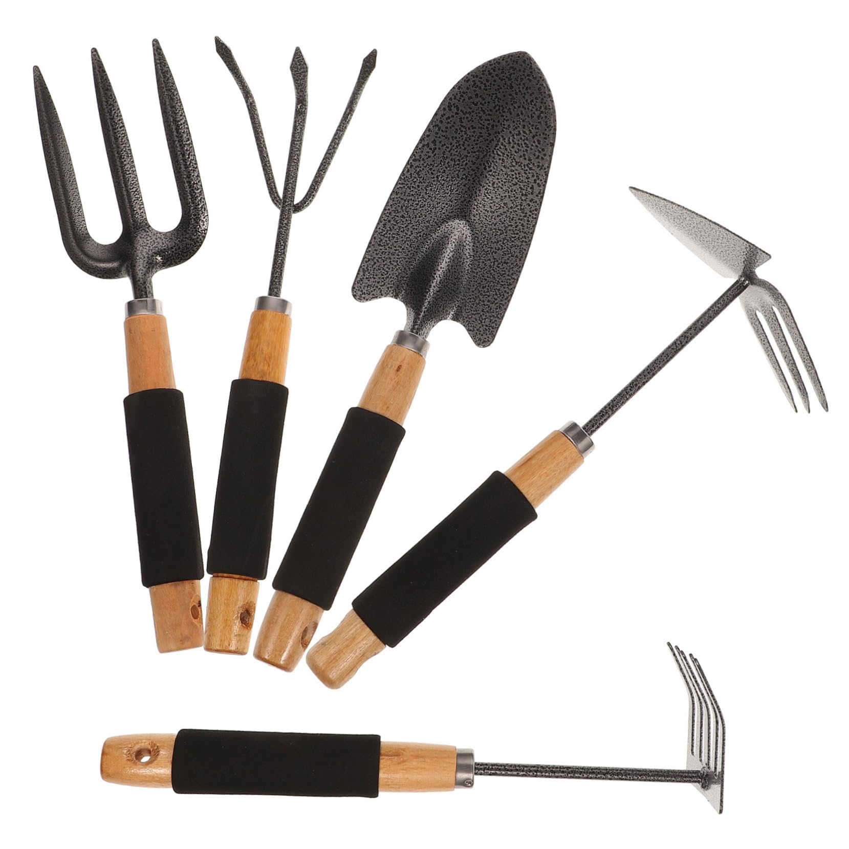 TOYANDONA Herramientas de Jardinería Pala Duradera Rastrillo de Jardín Accesorios de Jardinería para Uso Exteriores Macetas y Jardines