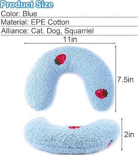 Miniatura 7 de Mity rain Almohada para perro, almohada para aliviar la ansiedad para perro, almohada calmante ultrasuave de alta densidad para aliviar las