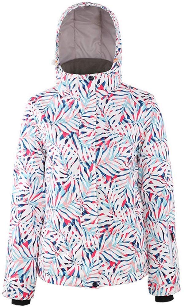 Veste de ski imperméable femmes coupe-vent vêtement hiver multicolore