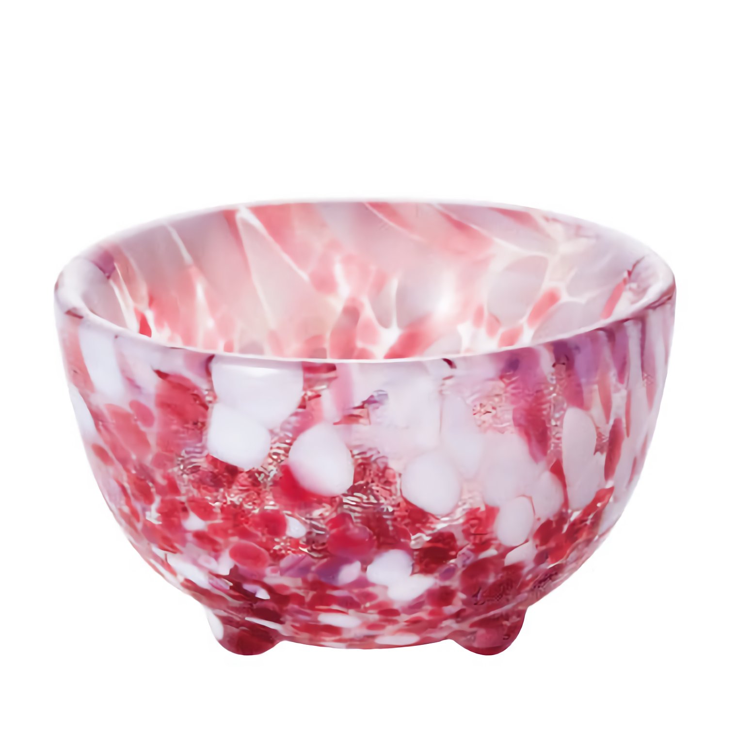 Aderia Tsugaru Vidro Sake Cup Spring Night 1.7oz Glass Ochoko Japan