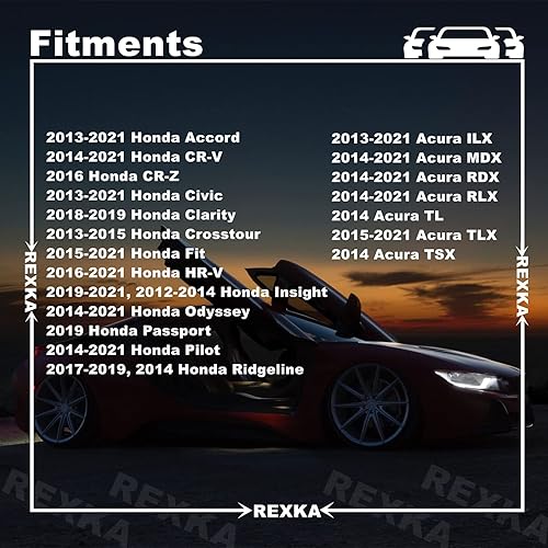 Miniatura 4 de Rexka 30 unids trasero delantero parachoques cubierta Fender rejilla debajo de la cubierta tipo empuje retenedor clip sujetador remache