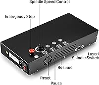 Vista 7 de Máquina de enrutador CNC PROVerXL 4030 + zapata de polvo compatible