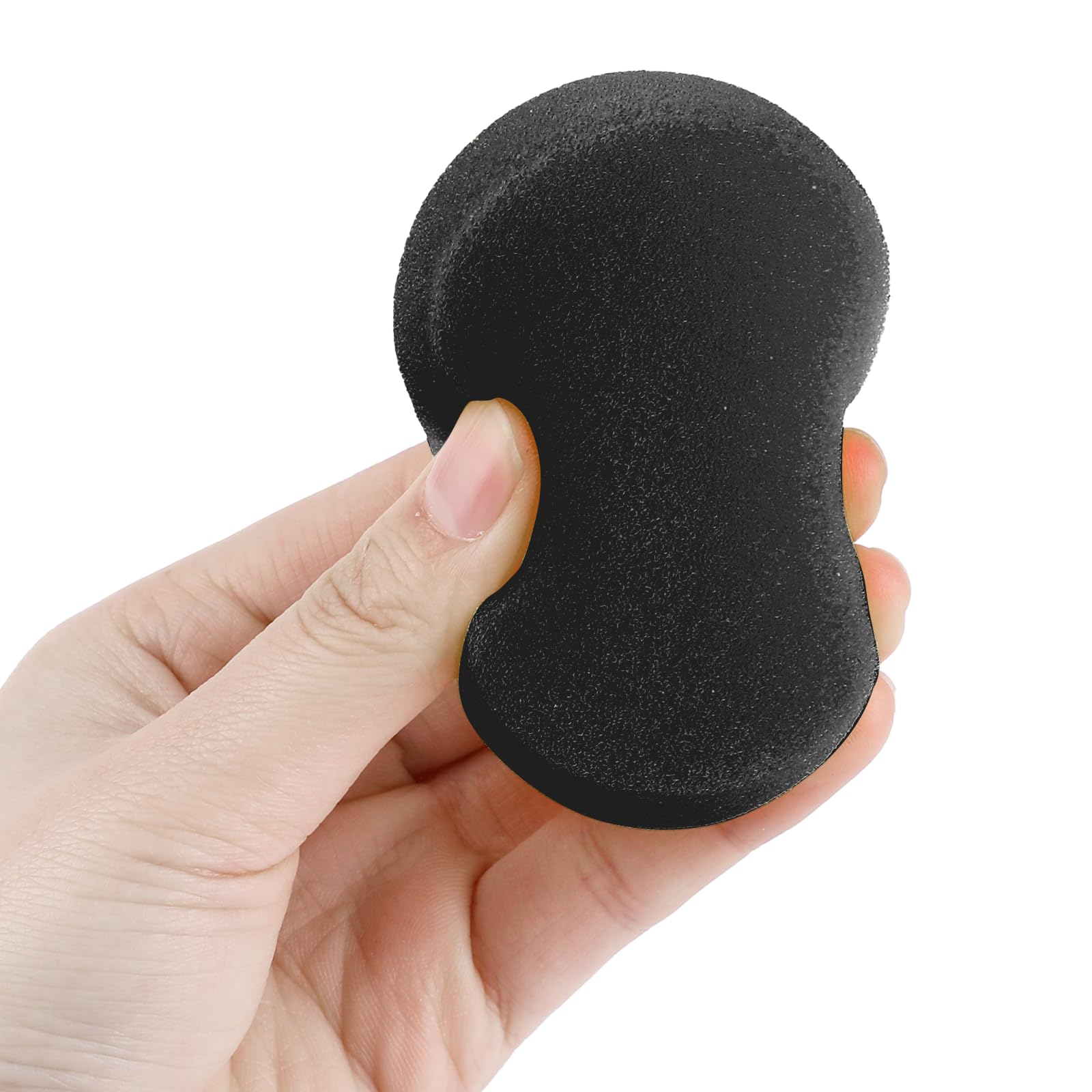 Set 12 Spugne Per Pittura - 3 Pollici, Gialle, Per Ceramica, Face Painting, Artigianato - Foto 2