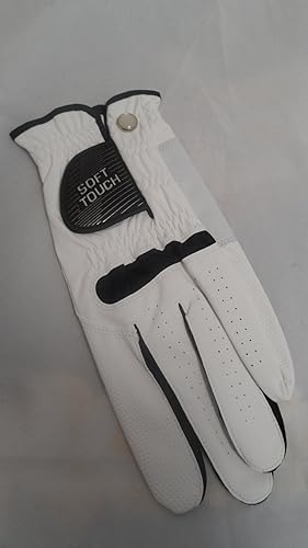 Guante de golf de microfibra suave al tacto blanco para mujer LH mediano disponible en Yaxa Guatemala