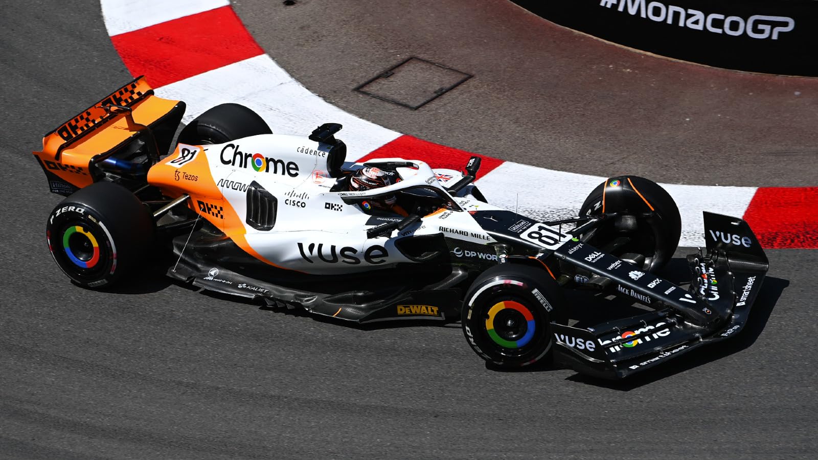 Bburago 1/43 Scale Formula 1 McLaren F1 MCL60 Monaco Grand Prix