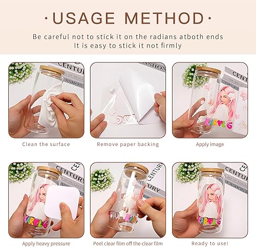 Miniatura 7 de 10 hojas Uv Dtf Cup Wraps Calcomanías de transferencia de fútbol para vidrio, calcomanías temáticas de rugby, calcomanías impermeables Uv Dtf para