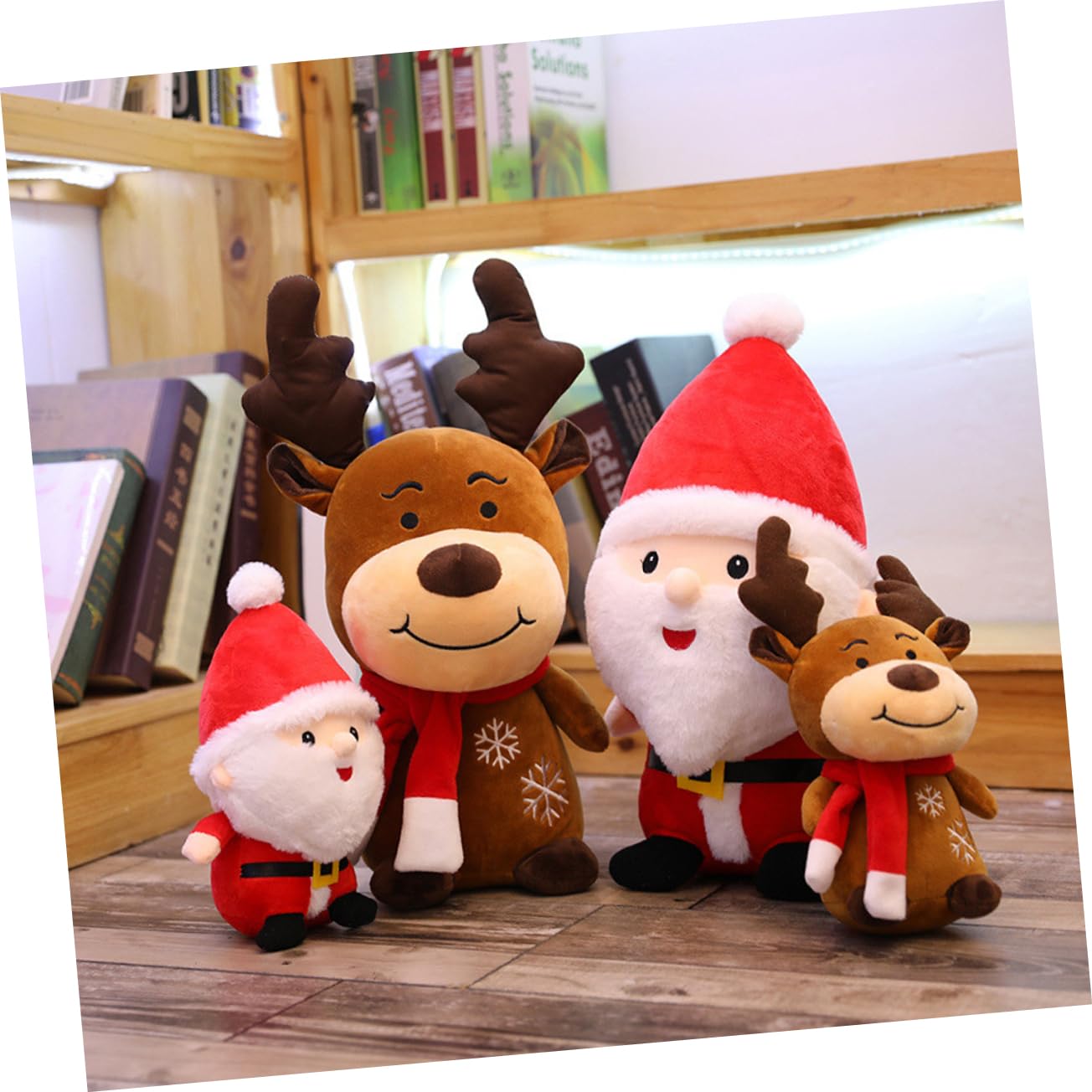 ふわふわトナカイのクリスマスデコレーション