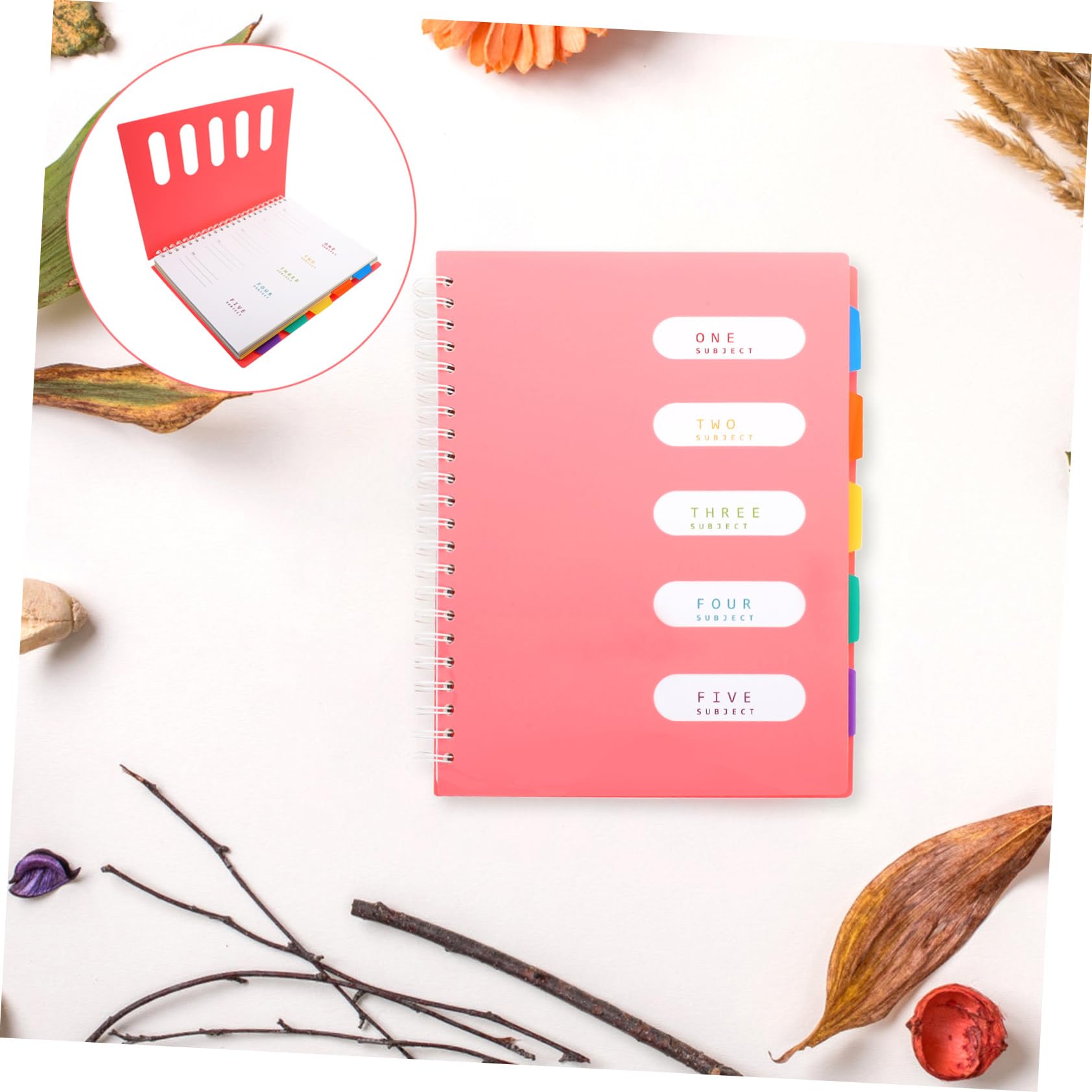 Quaderno Spirale Quadretti Blocco Note Portatile e Leggero Quaderno Comodo Per Scrivere e Disegnare Materiale Resistente e Non Facile Da Deformare Per Studenti Universitari Per Uso