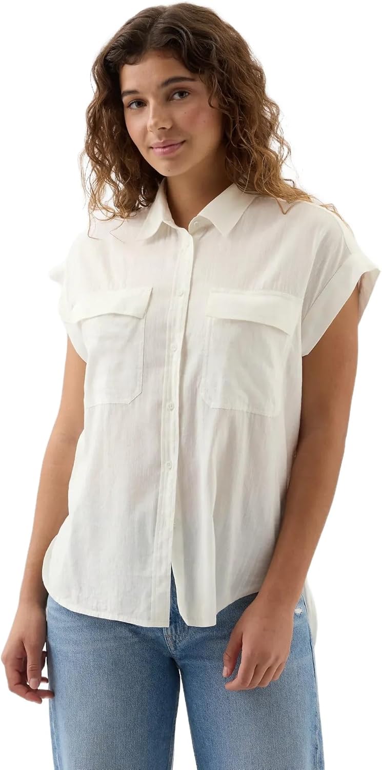 Gap Womens Drapey Shirt