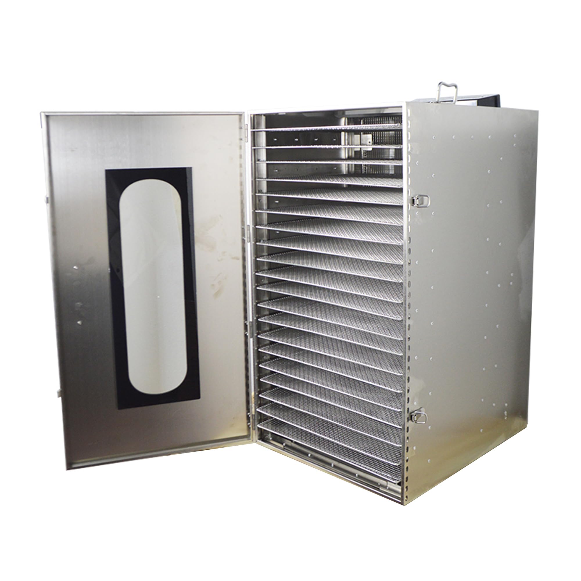 HQHAOTWU 20 Layers Food Dehydrator Machine Stainless Steel Fruit and Vegetable Dryer Commercial Fruit and Vegetable Dehydrator for Meat Fruit Vegetables Pet Food 86-194ºF Temperature Control