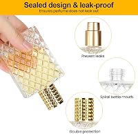 MirraSwit 2db 100ml Utazó Parfüm Spray Palack Uniszex Tölthető Szórófejes Flacon 3