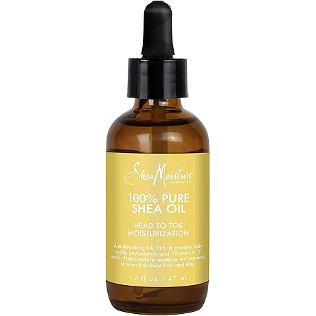 Indulge in Silky Smoothness: Shea Moisture 100% Pure Shea Massage Oil