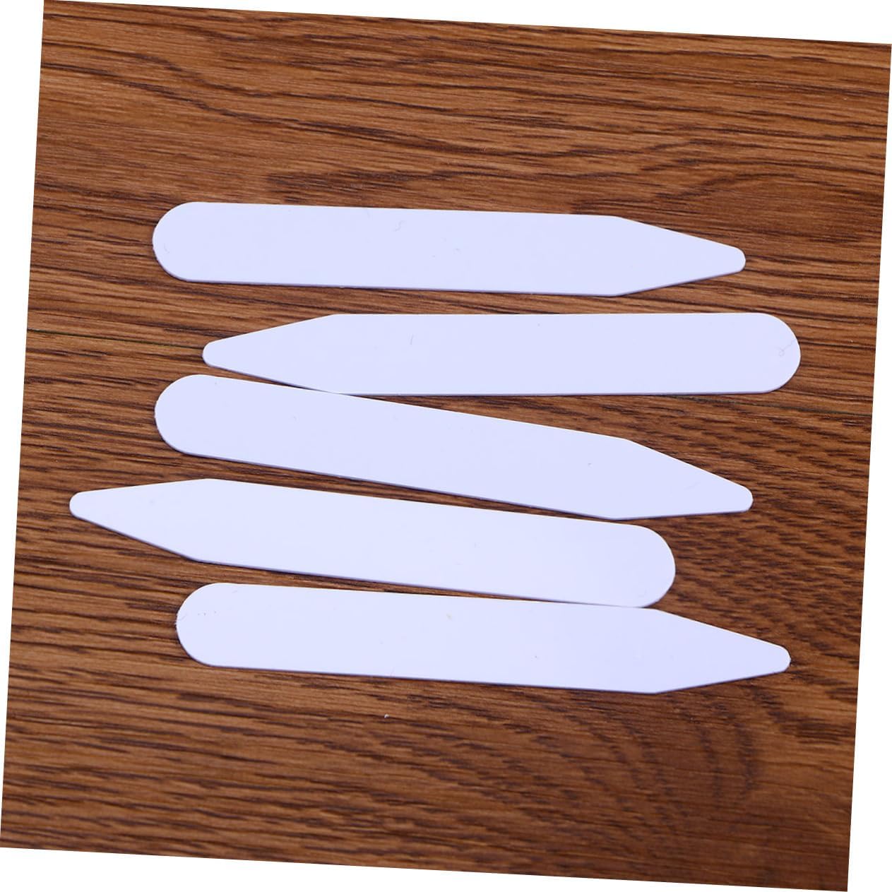 ABOOFAN Sets Collar Stiffener Plastic Nylon Collar Stays Sizes Inch Cm Inch Cm Cm for Men's Dress