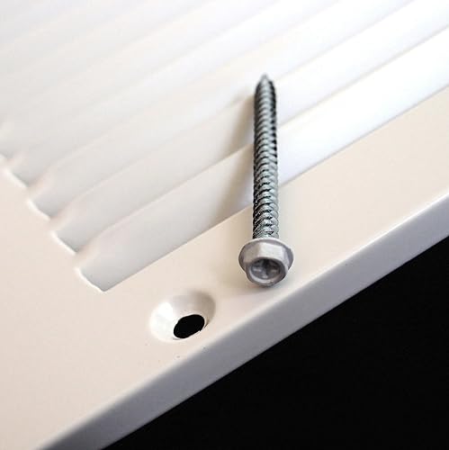 Miniatura 3 de HVAC Premium - Rejilla de ventilación de retorno de 18 x 18 pulgadas, pared lateral y techo, difusor de tapa de conducto de ventilación de HVAC,