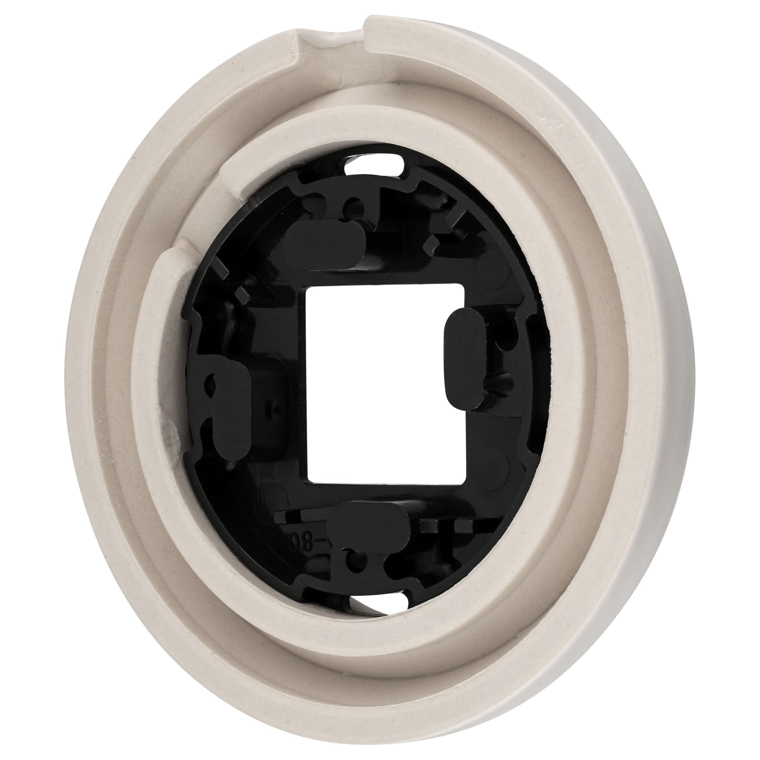 Surface-Mounted Porcelain Frame 1 Gang QR1 White - Image 3