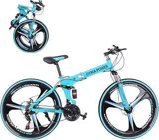 3 wheel bikes Adult Road Bikes Mountain Bikes26 Inch Folding Mountain Bike s Folding Bikes for Men Women 21 Speed Full Suspension Disc Brakes Cruiser Bicycles Trek MTB
