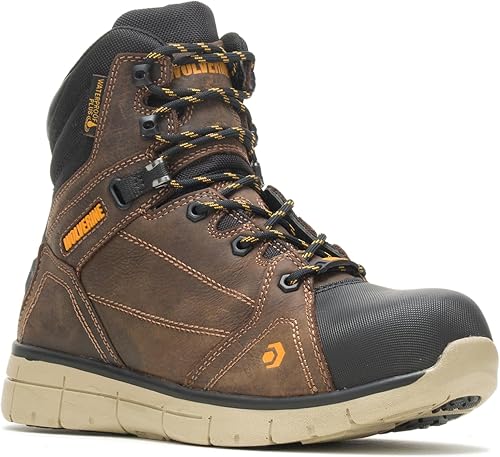 Miniatura 2 de WOLVERINE Botas de construcción unisex para adultos Rigger WPF Composite-Toe Mid Wedge