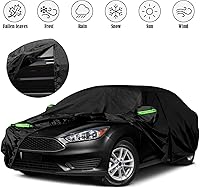 Vista 62 de Funda impermeable de repuesto para Ford Expedition EL/MAX y Lincoln Navigator L 2007-2025, 6 capas para todo tipo de clima, con puerta