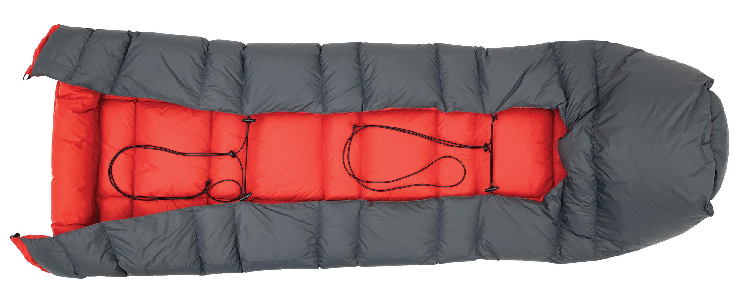 ALPS Mountaineering Couette Pinnacle Unisexe, Anthracite/Rouge, Taille Unique