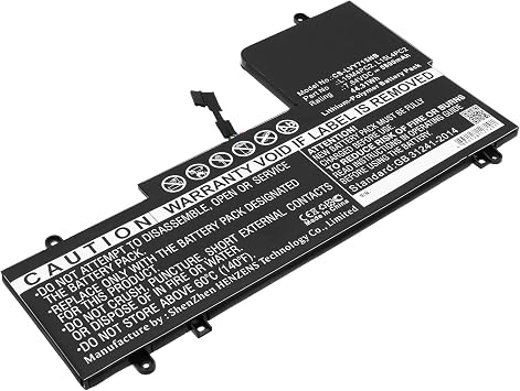 Replacement Battery for Lenovo L15L4PC2,L15M4PC2,5B10K90778,5B10K90802,5800mAh/7.64V