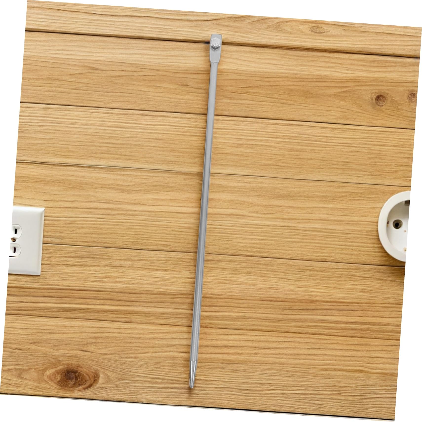 2 Piezas Galvanizado Grounding Pin Rod para Eléctricas y Antenas Resistente Exteriores Fácil Instalación sin Herramientas Adaptable Sistema Eléctrico Seguro para Hogar Industria