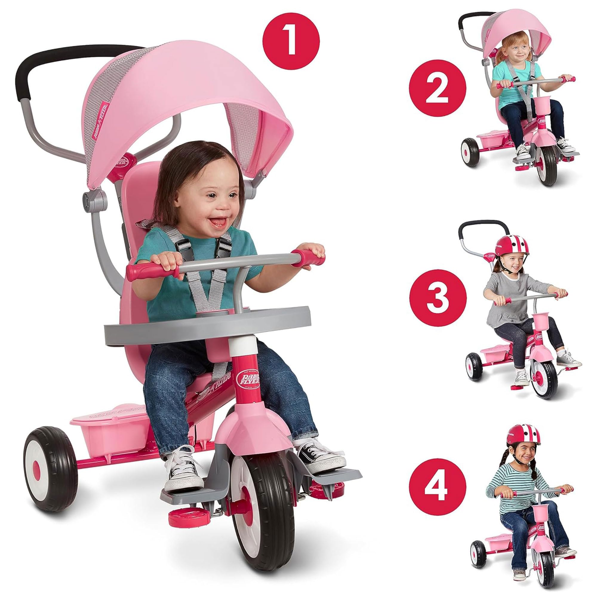 Radio Flyer Classic Red Dual Deck Tricycle - Toys 4 U