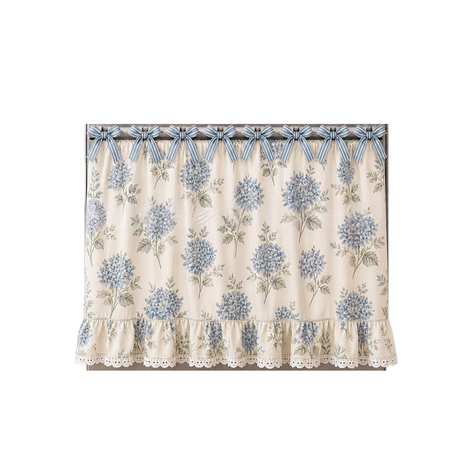 APGLSXY Functional Oven Door Cover Stove Skirt Curtain with Storage Pocket Adjustable Ribbon for Easy Installation on Appliances Dishwasher Curtain