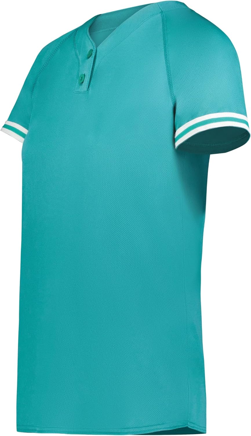 Augusta Sportswear Girls Cutter+ Henley Jersey