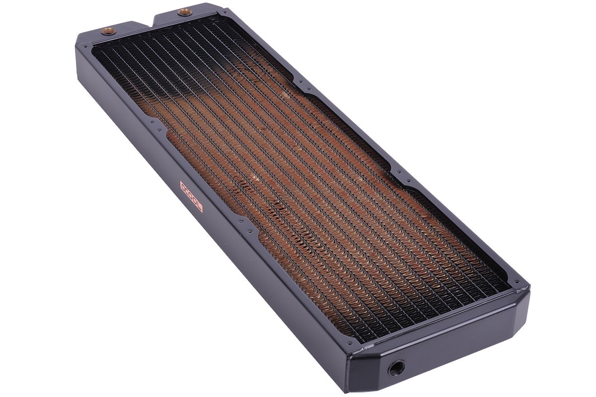 Alphacool NexXxoS XT45 grzejnik, wentylatory i grzejniki – uniwersalny (uniwersalny grzejnik, 18 cm, czarny, stal, mosiądz, miedź, 72 mm)