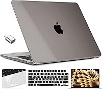 Vista 37 de TWOLSKOO Compatible con funda para MacBook Air M4 de 15 pulgadas versión 2025-2023 M4 A3241 M3 A3114 M2 A2941, carcasa rígida de plástico
