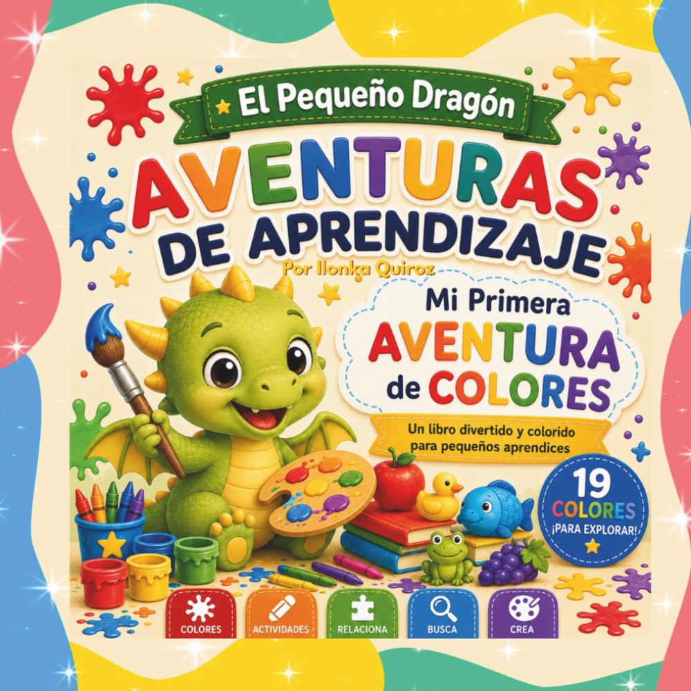 El Pequeño Dragón Aventuras de Aprendizaje – Mi Primera Aventura de Colores (Little Dragon Learning Adventures)