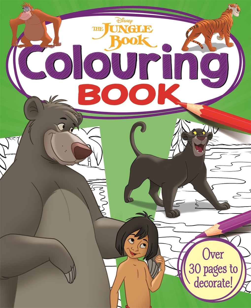 Disney The Jungle Book: Colouring Book (Simply Colouring Disney)