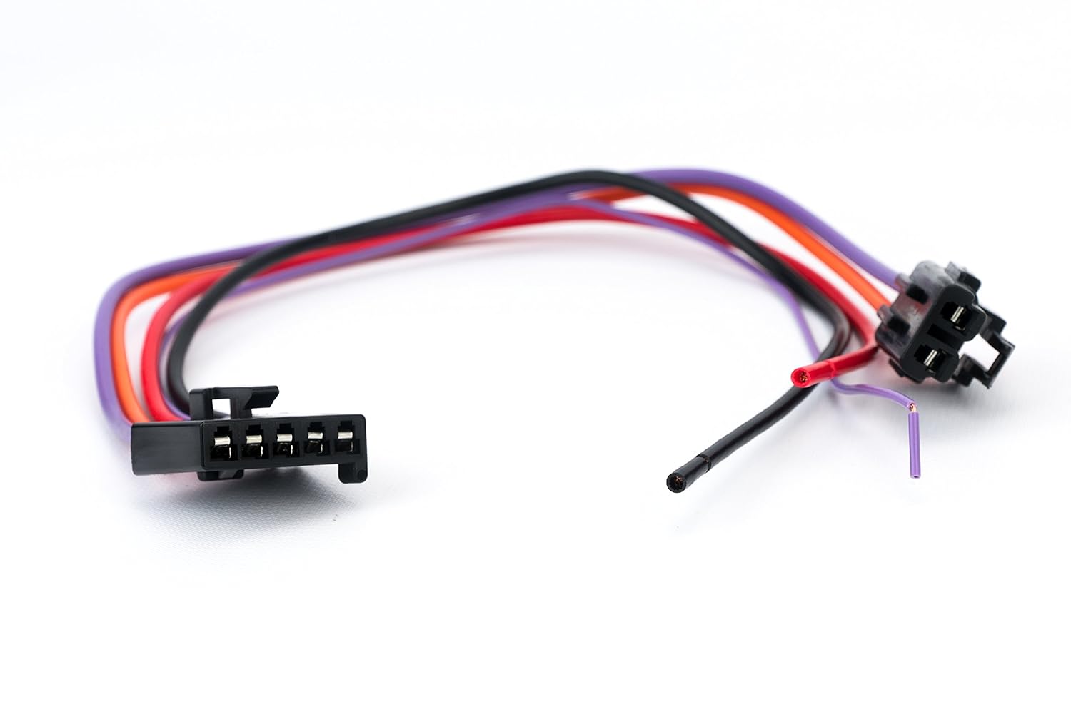 HVAC Blower Motor Resistor Complete Kit with Harness - Replaces 15 81773, 89018778, 89019351, 1581773, 15-81773 Compatible with Chevy, GMC Vehicles - Silverado, Tahoe, Suburban, Sierra, Yukon XL