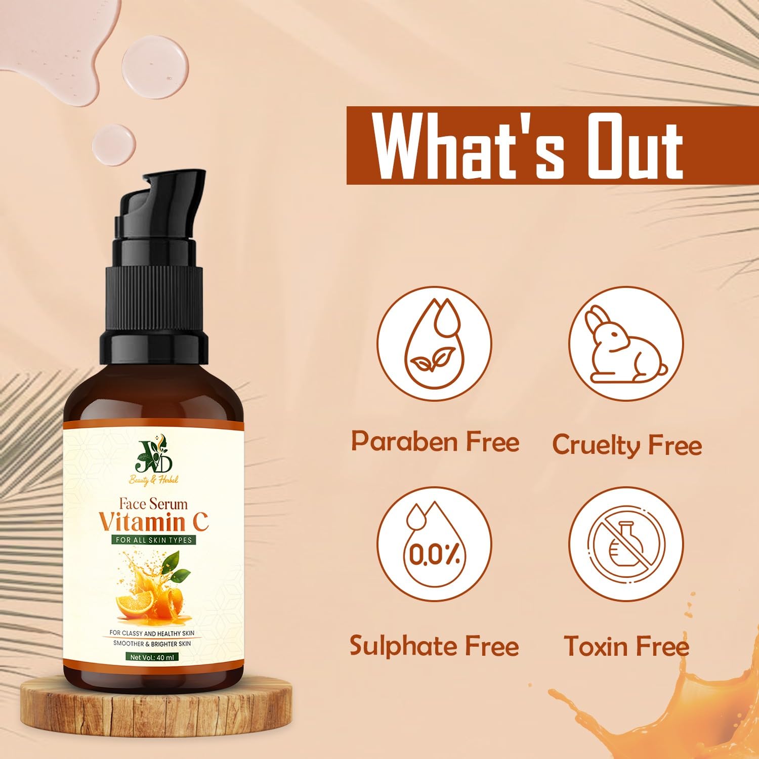 SUNSHINE HEALTH & BEAUTY Vitamin C Serum for Glowing Skin - Highly