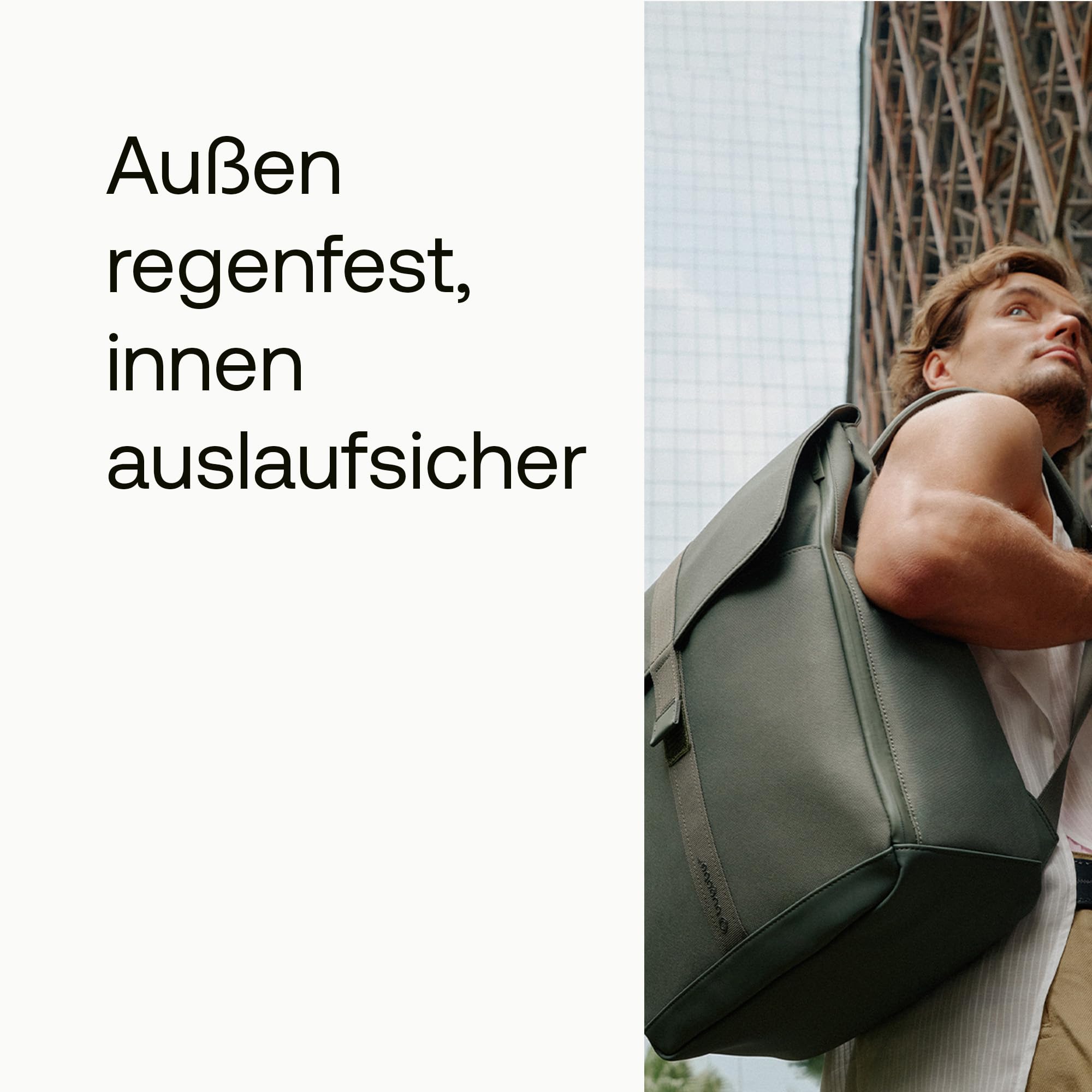 Bugaboo Wickelrucksack, Wasserabweisende Tasche aus nachhaltigem Material, Einfach zu reinigen, mit Wickelunterlage und isolierter Halterung für Flaschen, Cocoa Brown