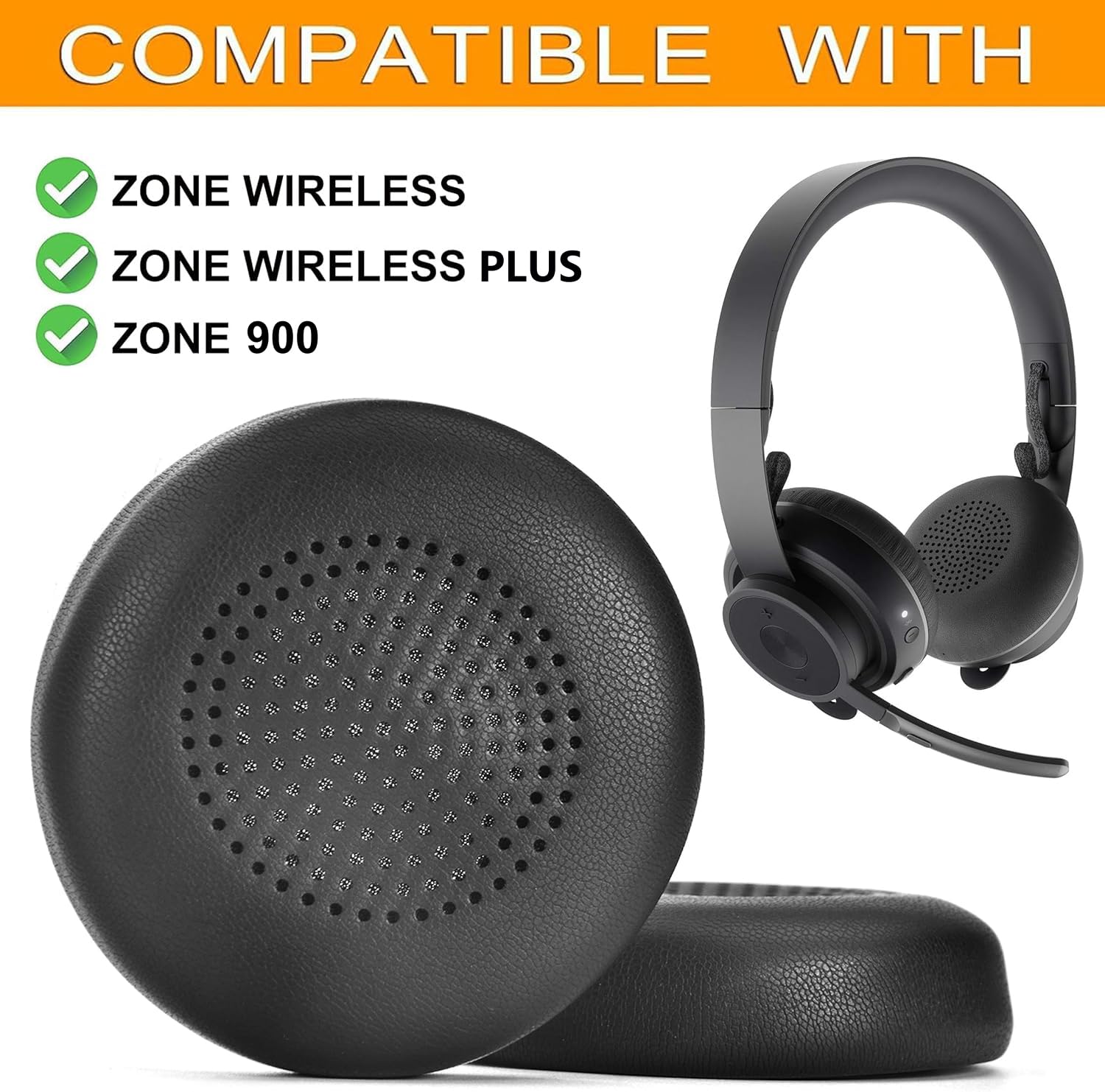 Amazon | Defean イヤーパッド Logitech Zone Wireles/Wireless Plus