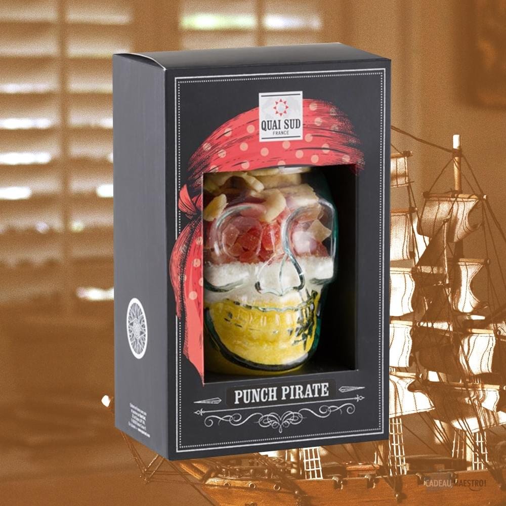 QUAI SUD Mélange Pour Punch Pirate | 110g | En Tasse Tête de Mort