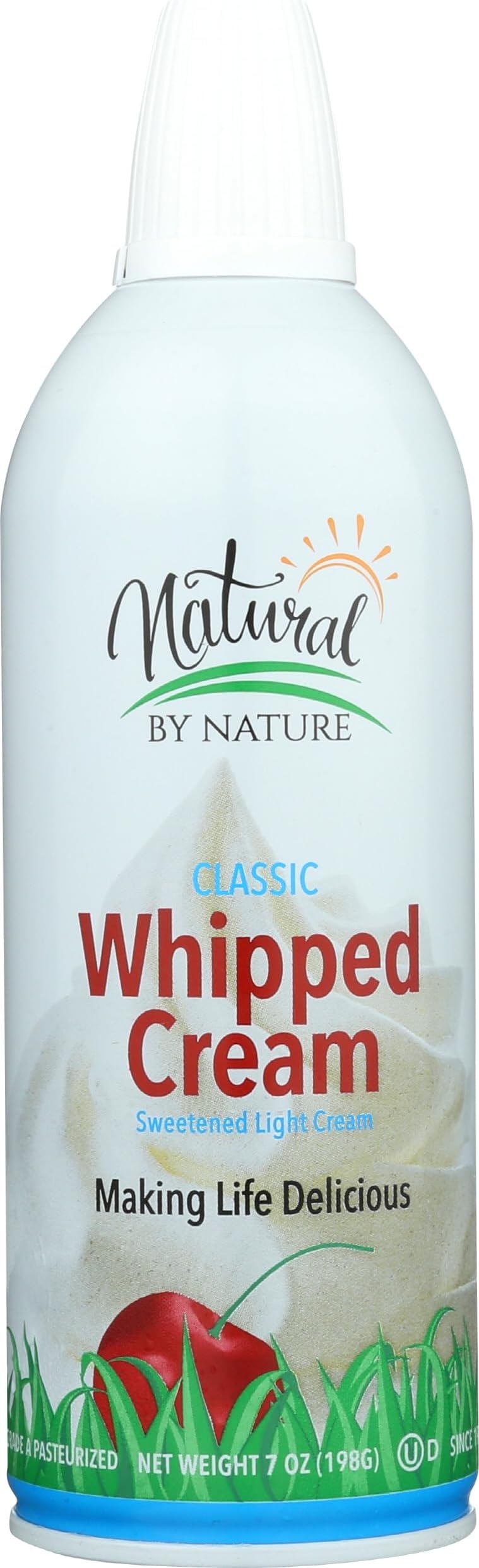 Natural By Nature Classic Whipped Cream, 7 oz