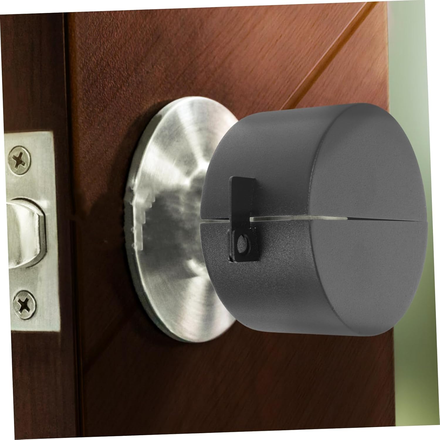 5pcs Door Knob Lock Temporary Door Handle Accessory for Enhanced Security Easy Installation Design Prevents for Homes and Apartments