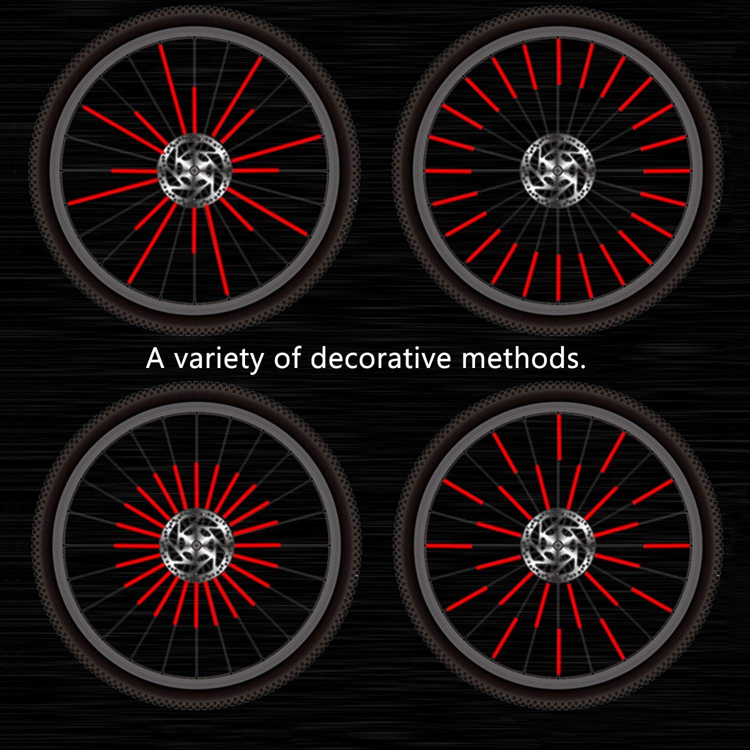 Buy Nrc Xrc Silver Bike Spoke Reflector Pack Of 36 Reflectors Spokes For Mountain And Road Bikes Kids Bike Reflector Waterproof Bicycle Spoke Reflectors Online In Indonesia B07k23mjpg