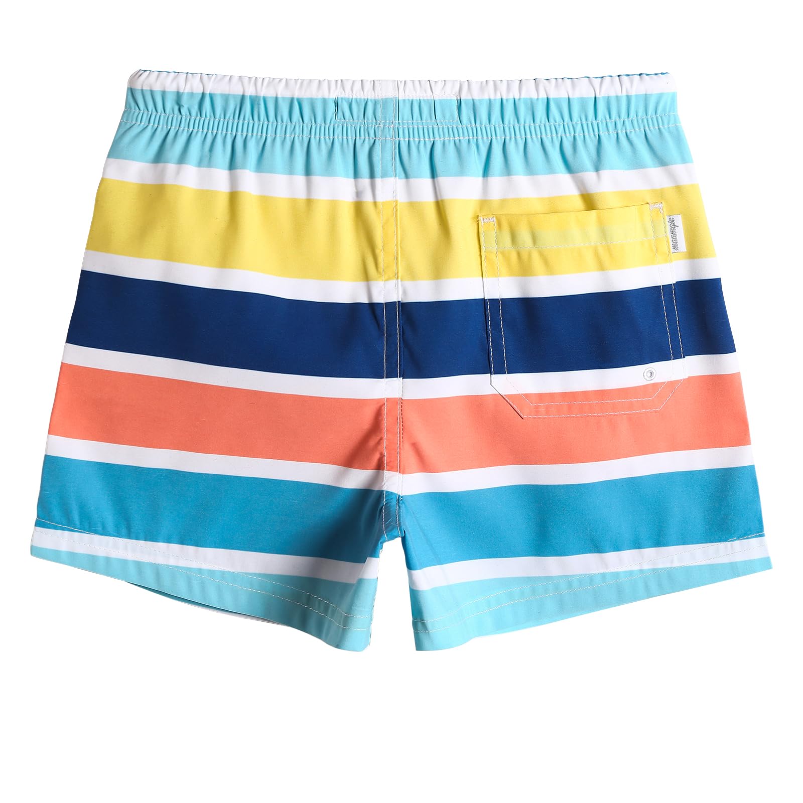 maamgic Short de Bains D'Ete Garcons Filles avec Slip Filet Maillot de Bain Enfant à la Plage pour Surfer Carton Conception