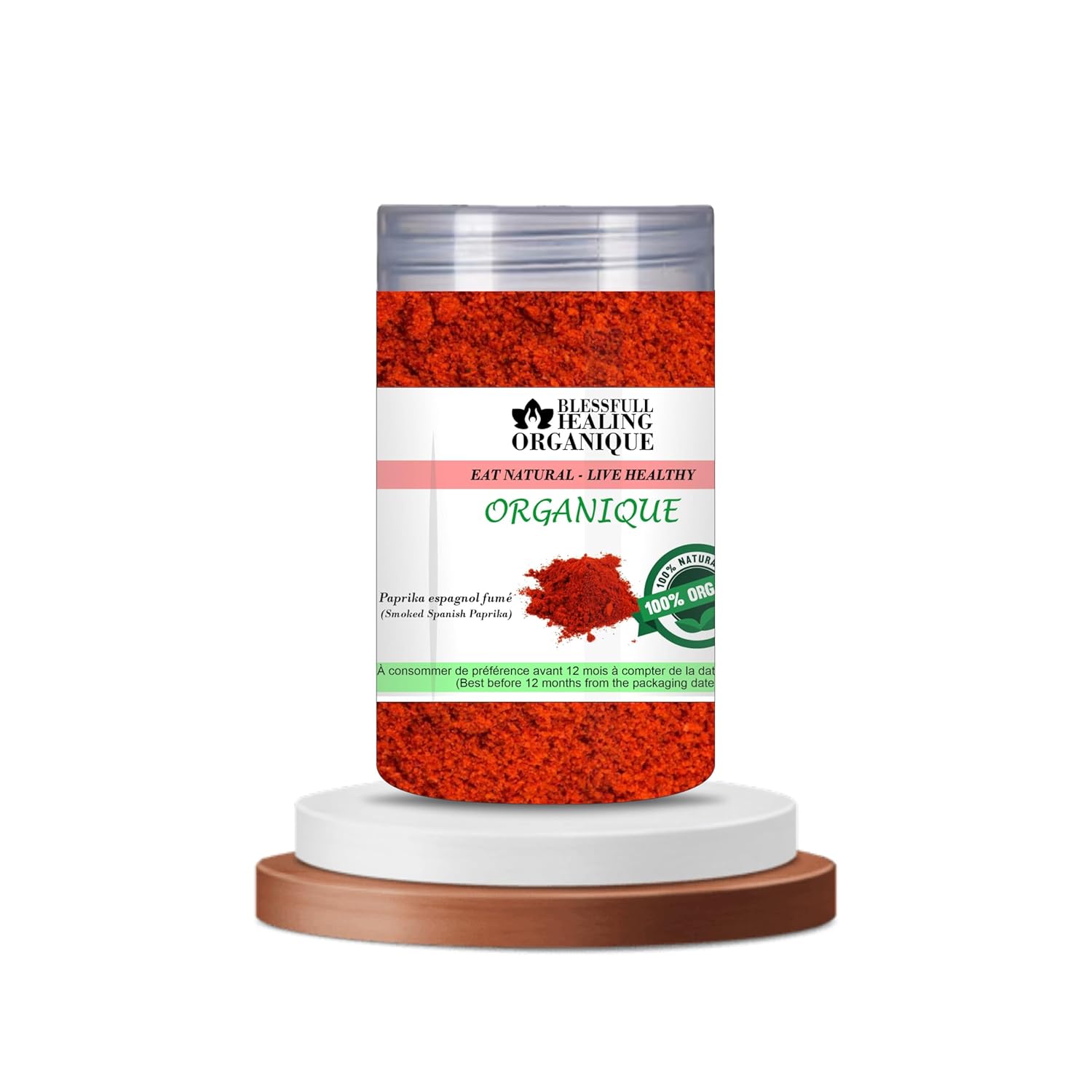 Pimentón Ahumado Español Orgánico Blessfull Healing 100 g