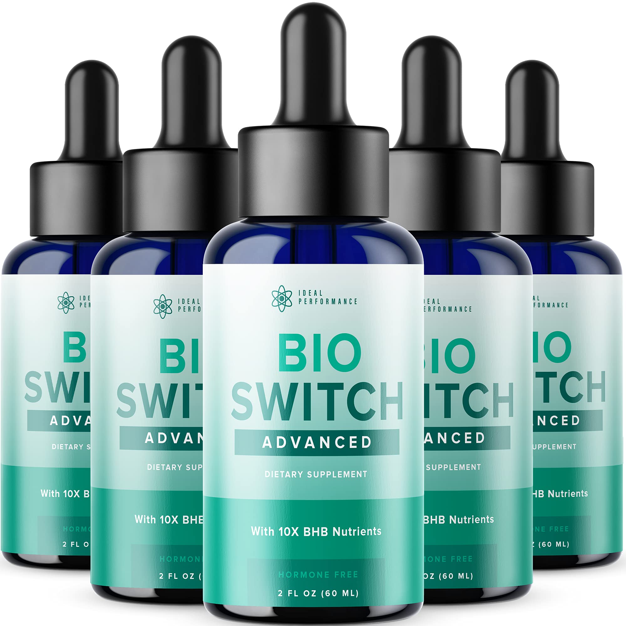 (5 Pack) Bio Switch Advanced Drops Bioswitch Science Natural Advance Plus Dietary Supplement (10oz)