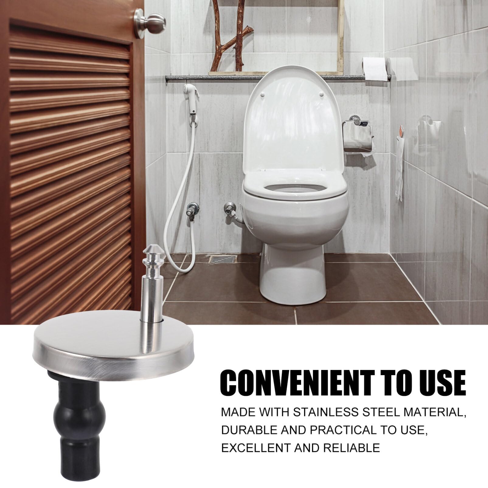 Angoily 2pcs Universal With Asiento de asiento de bisagra Tornillos de fijación Tornillos de tapa de inodoro Parte para hogar