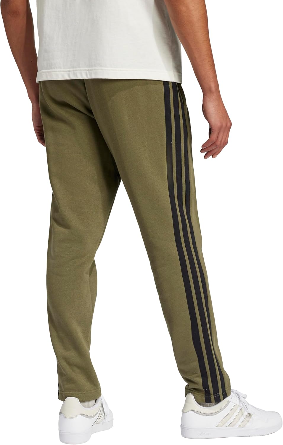 Adidas Mens Essentials 3-Stripes Regular Tricot Pantspants - Image 3
