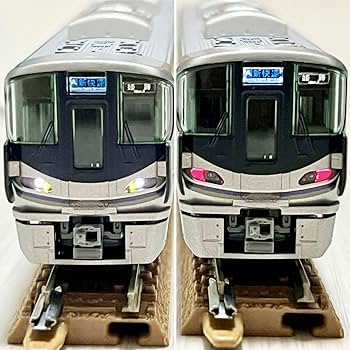 225系6両　kato ライト点灯動力動作確認済 Amazon.co.jp: KATO 225系100番台L編成タイプ6両セット 帯色改善